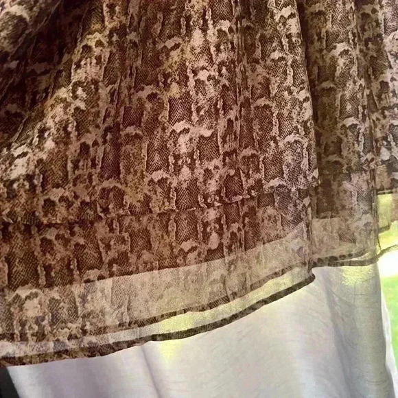 Women’s Veronica M Size S Snake Skin Mini Dress - Picture 3 of 4